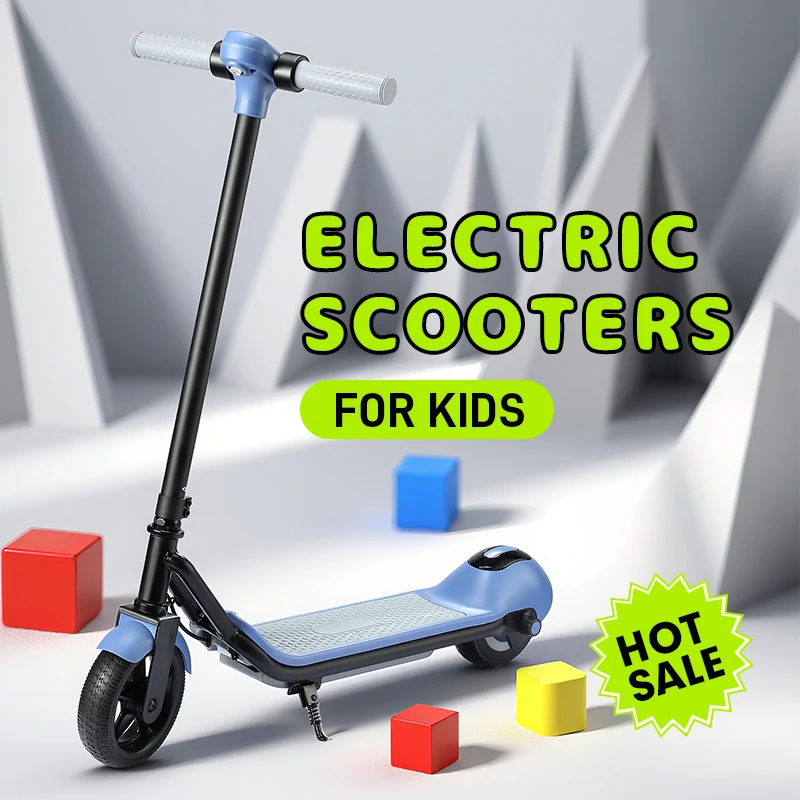 Mankeel MK029 سكوتر كهربائي للأطفال مع أضواء ملونة بحد أقصى 14 كم/ساعة خفيف الوزن قابل للطي سكوتر إلكتروني لهدية الأطفال #2