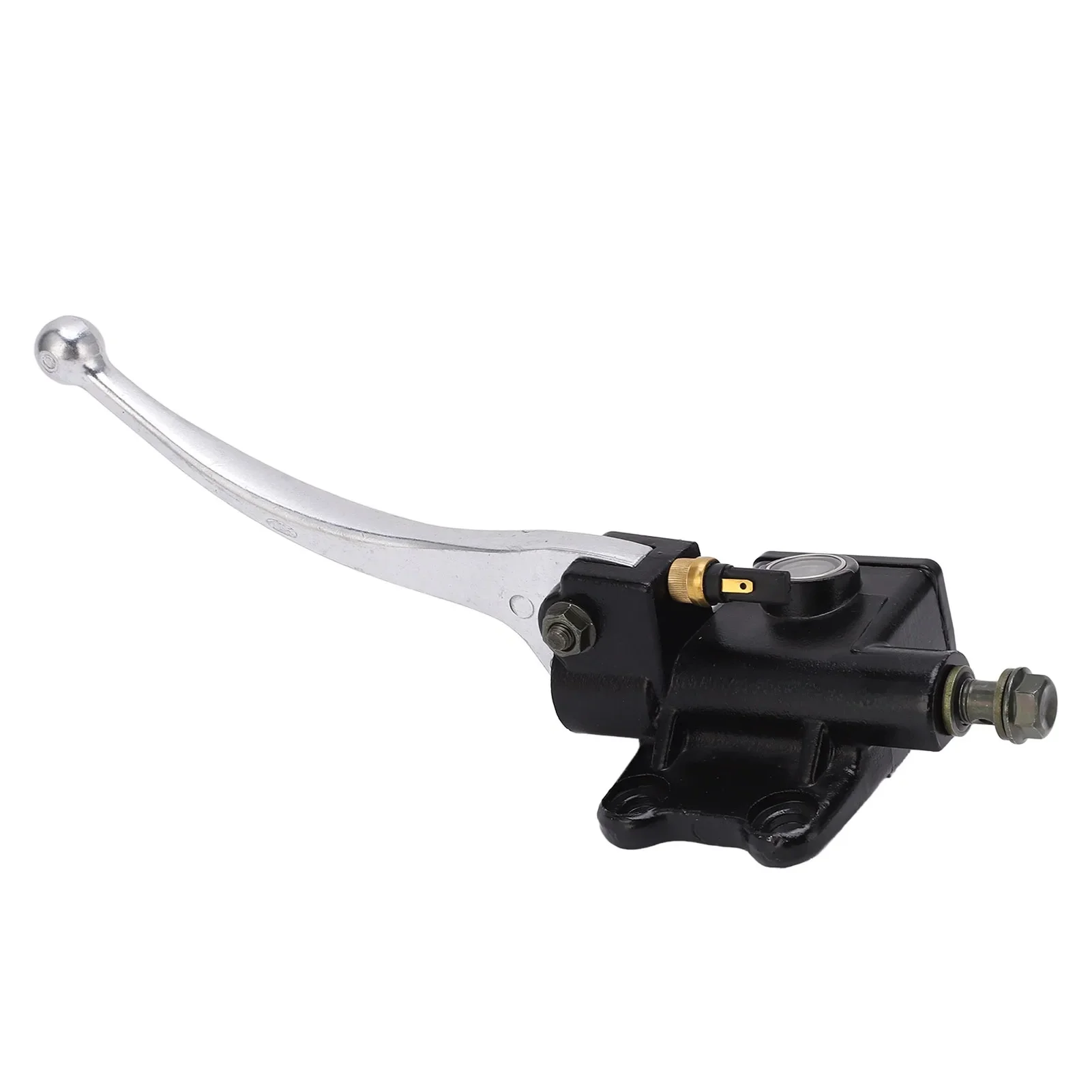 Cylinder hamulcowy hydrauliczny zespół pompy hamulca tarczowego górny prawy zamiennik ze stopu aluminium do skutera Vespa PX 125 200 — zdjęcie 2