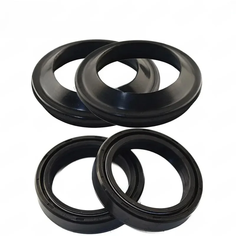 43x55x11 Uszczelka olejowa przedniego widelca i osłona przeciwpyłowa do Suzuki RM125 GSX1300R Hayabusa RM250 RM465 RM500 SP600 DR650SE GSX1100G 1981-2009 — zdjęcie 2