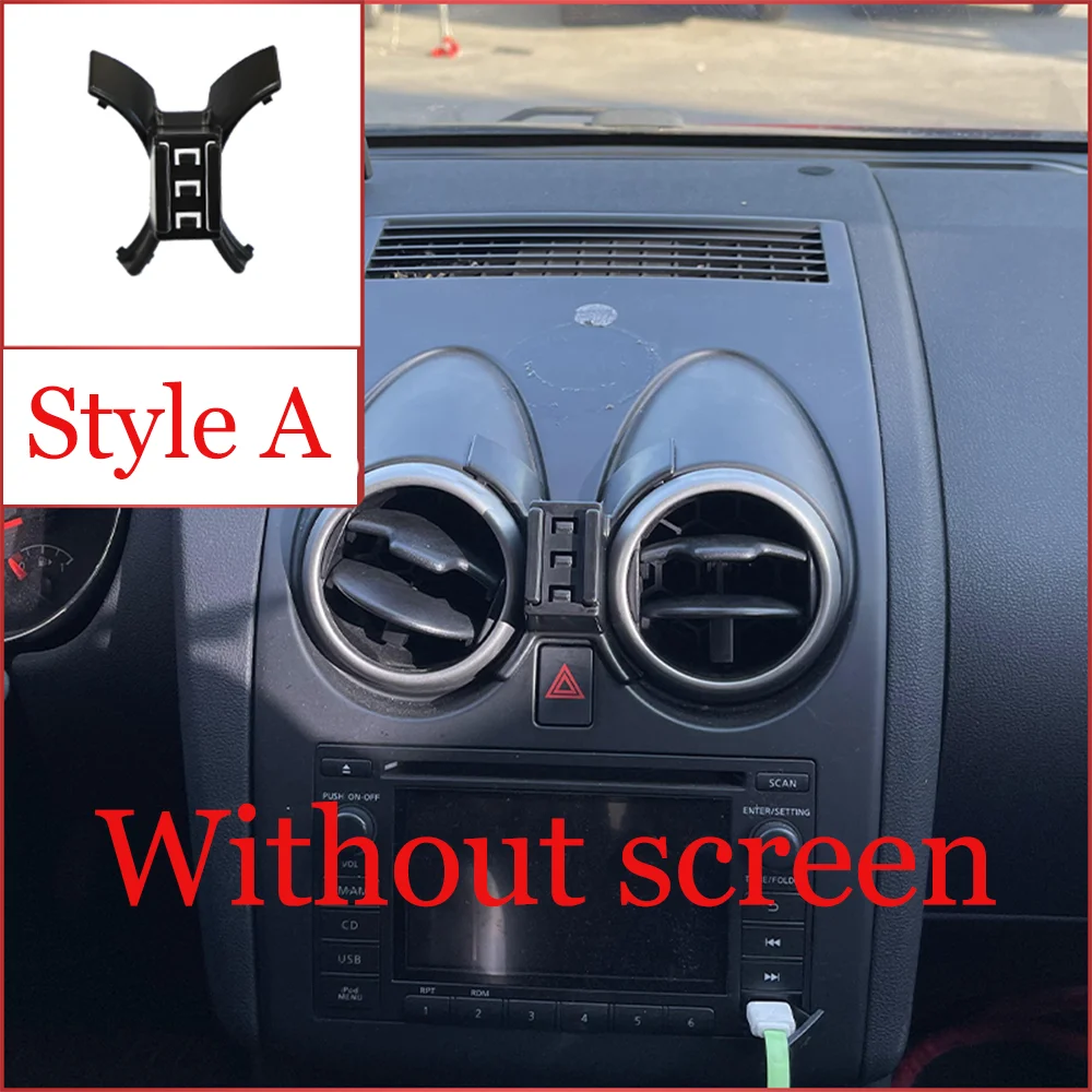 15W Car Phone Holder for Nissan Qashqai J10 Dualis 2006~2013 Air Vent Clip Magnetic Support Wireless Charging Accessories iPhone
