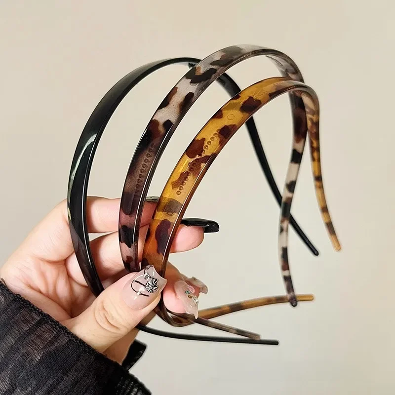 Bandeau de sauna en forme de lunettes de soleil pour femmes, bandeaux en acrylique coordonnants, cerceaux de cheveux invisibles, partenaires, accessoires pour cheveux, mode