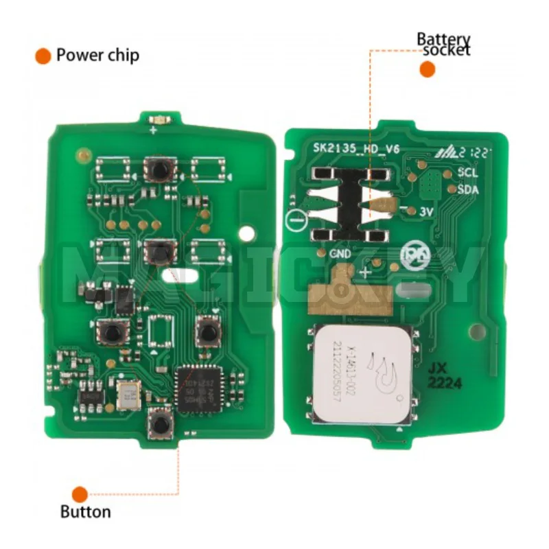 1PCS Autel Premium Type Universal Smart Key IKEYHD004AL IKEYHD004BL IKEYHD005AL For KM100 IM508 IM608 For Honda view 4