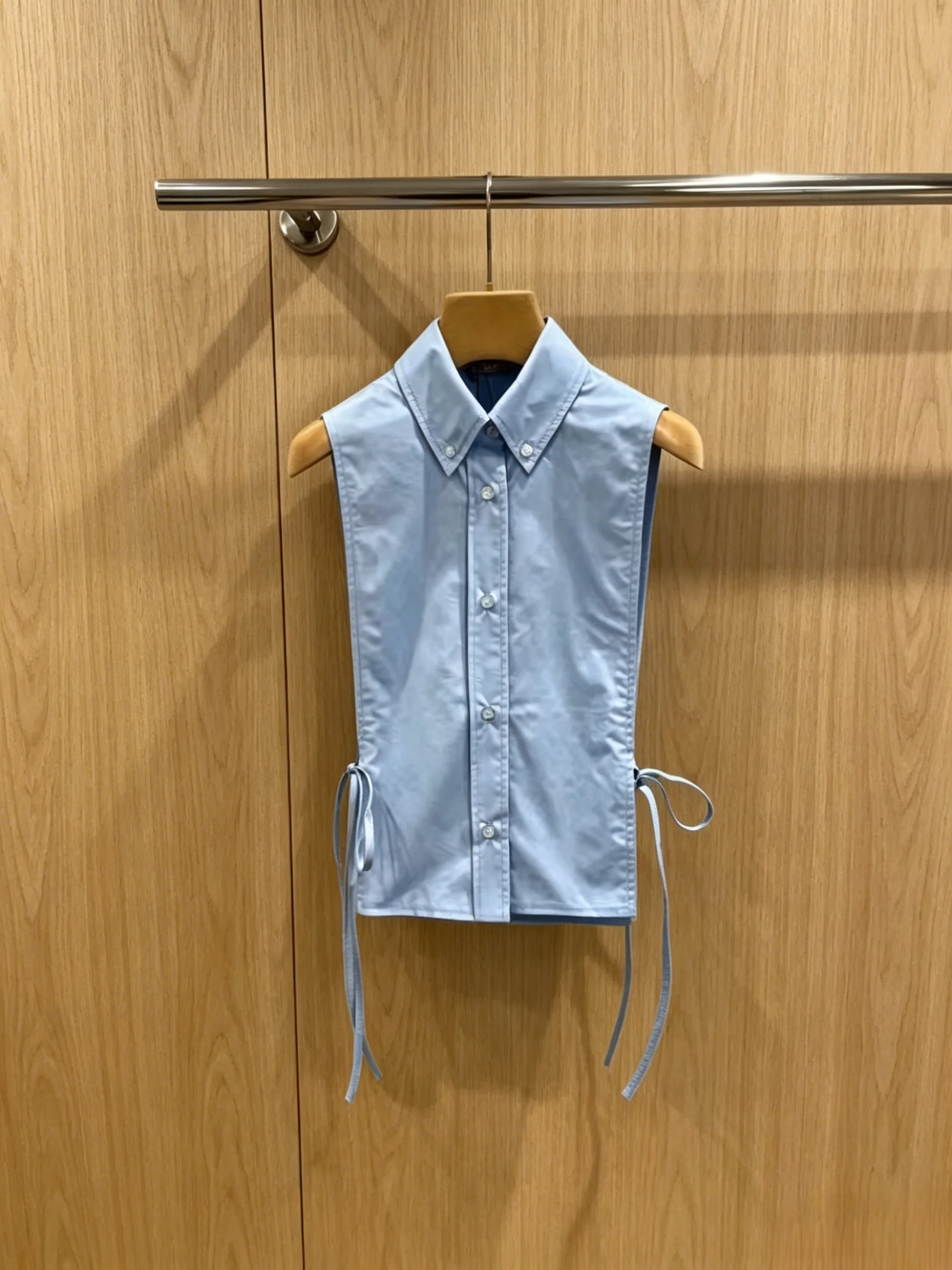 

2026 New Style Womens Blue Vest Size 38 40 Fashion Style Code 003