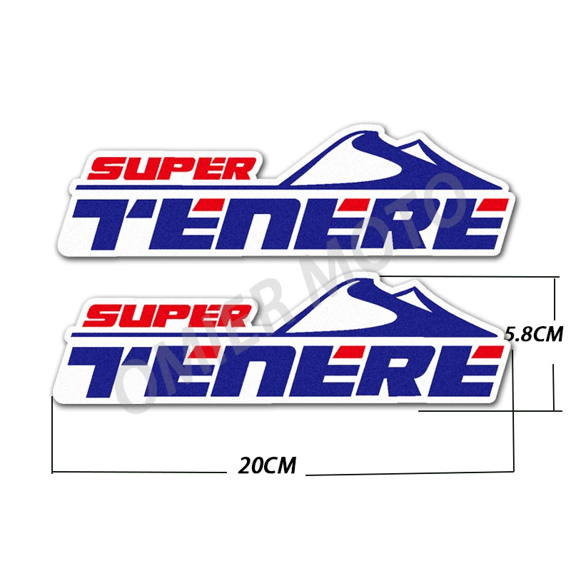 Reflective Motorcycle Side Case Box Sticker Decal Accessories Waterproof For YAMAHA  Super Tenere XT1200Z XT660Z 1200 700 - Image 6