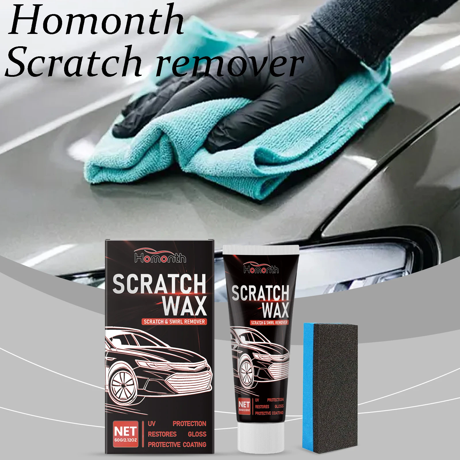 

Домашний воск для ремонта царапин автомобиля, защита автомобильной краски, удаление царапин, предотвращение УФ-восстановления, оригинальный блеск, средство для удаления царапин на автомобиле