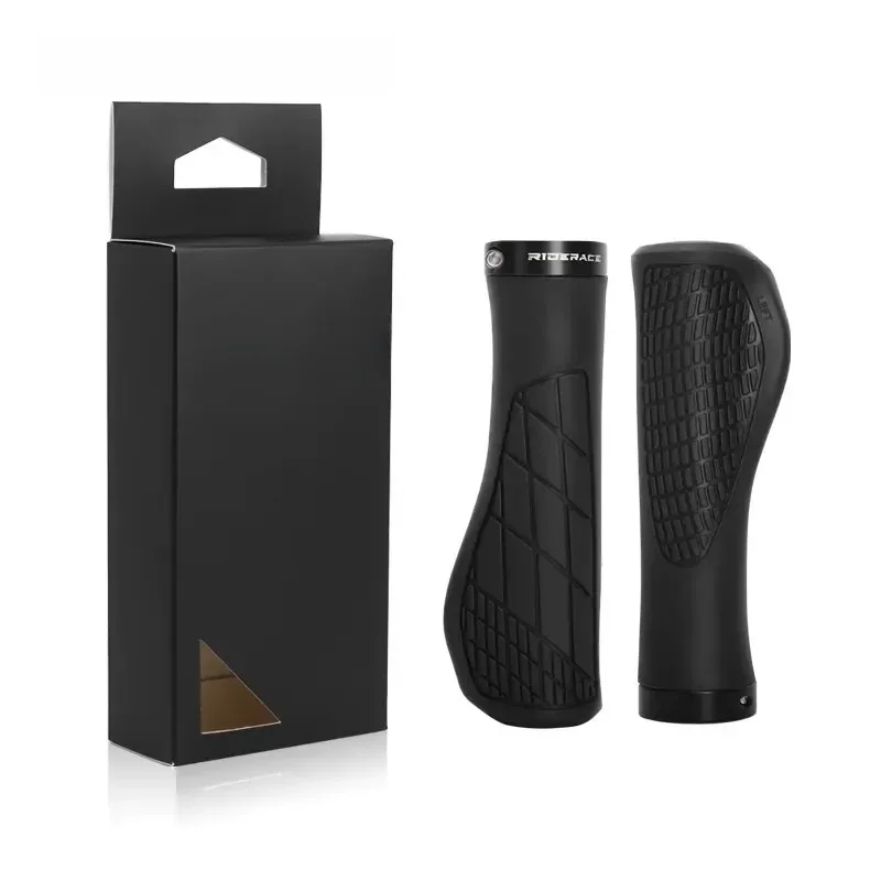 AliExpress riderace Bicycle Grips Soft Rubber For MTB Mountain Bike Shockproof Anti-Slip Handlebar Cover Lock On Ergonomic Cycling Handle Bar Parts