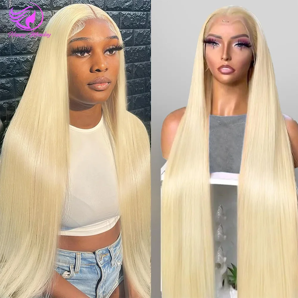 

613 Lace Front Wigs Human Hair Blonde Wig Human Hair 13x4 Straight Lace Frontal Wig Human Hair Pre Plucked With Baby Hair