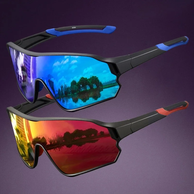 AliExpress AWGSEE 2 Pack Unisex Sports Sunglasses for Cycling, Fishing, Driving, Hiking - UV400 Protection Outdoor Eyewear