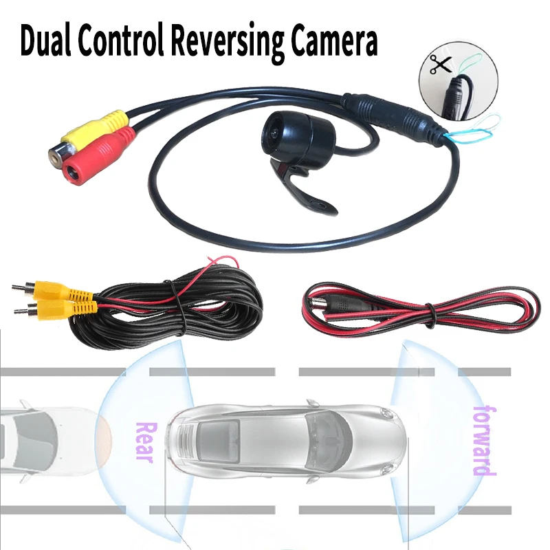 

Car Reverse Camera HD Night Vision Large Rear View Angle Waterproof Parking Camera CCD Reversinges Cameraes Front Reares Camera