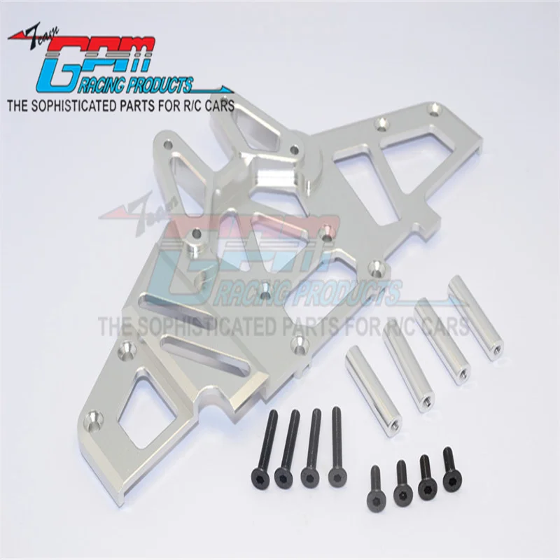 GPM ALUMINIUM FRONT CLIP & SKID PLATE - 1SET For AXIAL 1/8 YETI XL 90032 Upgrade