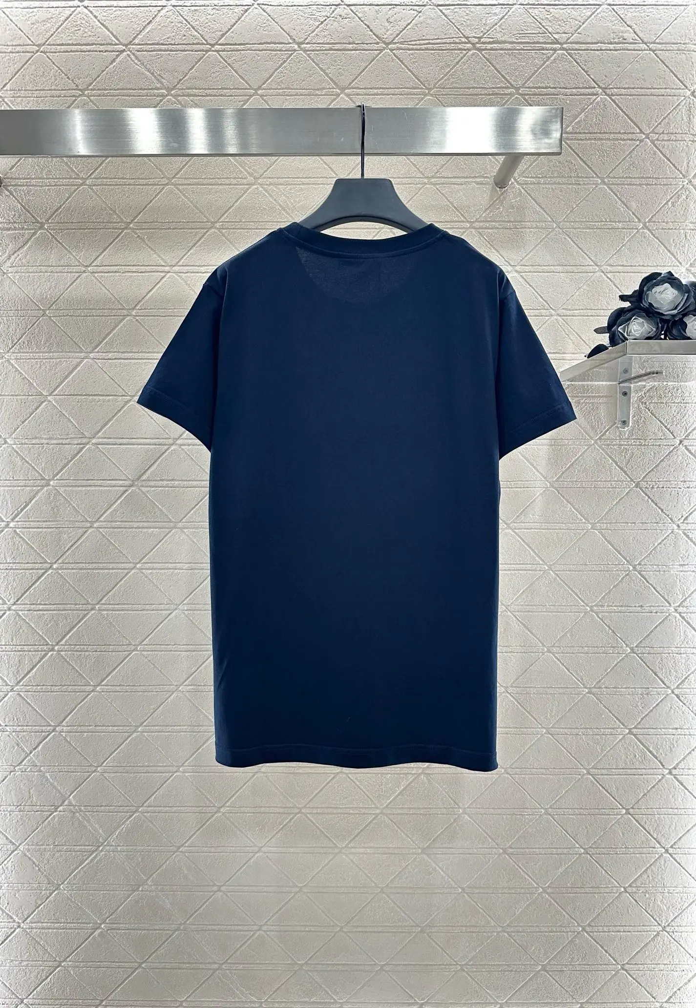 

2025 Spring Summer New Product Printed Round Neck T-shirt Made Entirely of Cotton Breathable Comfortable105