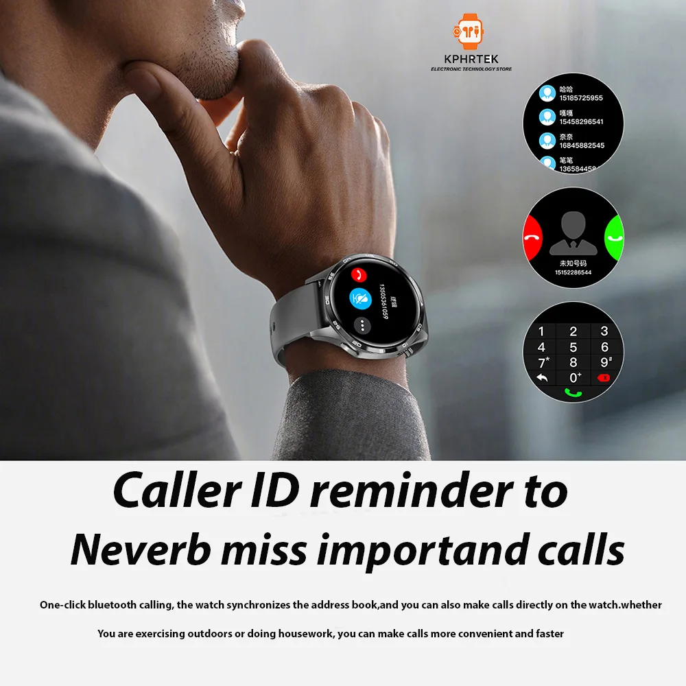 인기 있는 V20PRO 라운드 스크린 스마트 팔찌 GT5 진정한 속도 방수 NFC 듀얼 결제 AI 다기능 스마트 시계