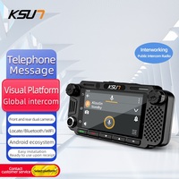 KSUT ZL58 Car Radio Long Range Walkie Talkie Car Vehicle Station Support Install APP Mobile Radio Station With Screen