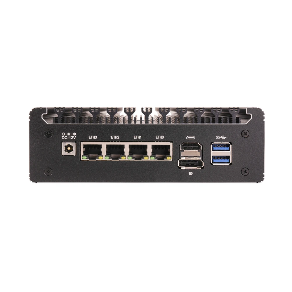 Imagem -06 - Hunsn-micro Firewall Appliance Mini pc Opnsense Vpn Router pc N100 Rs52 Console Tipo-c Hdmi dp 4x2.5 Ghz I226-v