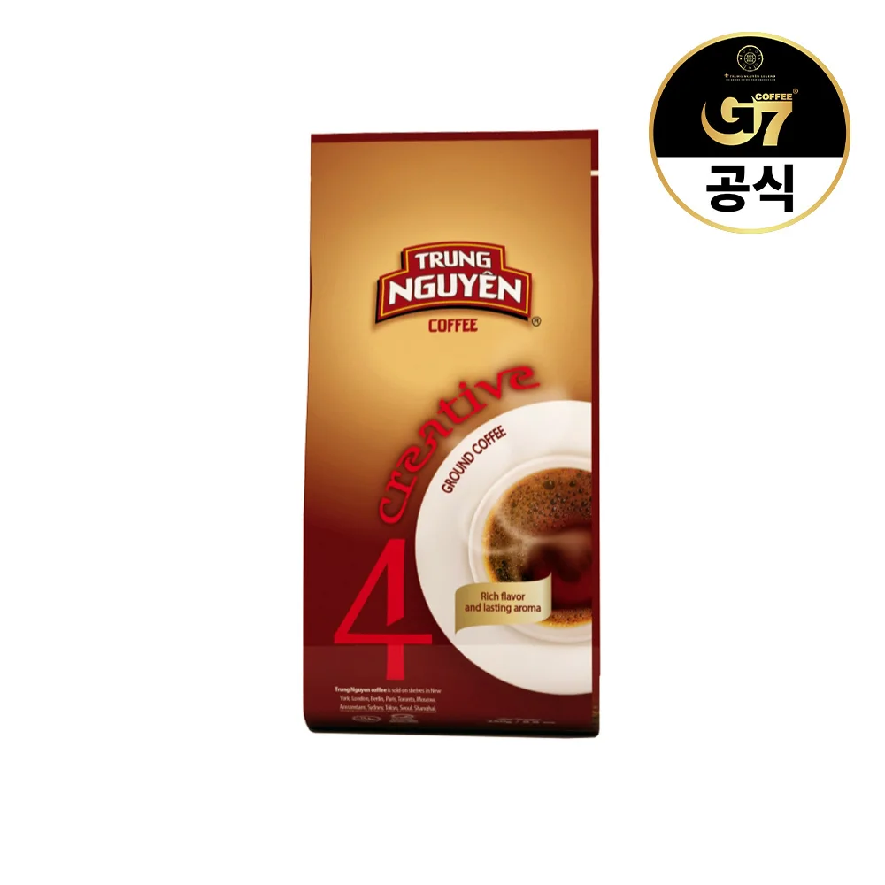 G7 베트남 분쇄원두커피 쭝웬 크리에이티브 4 250g