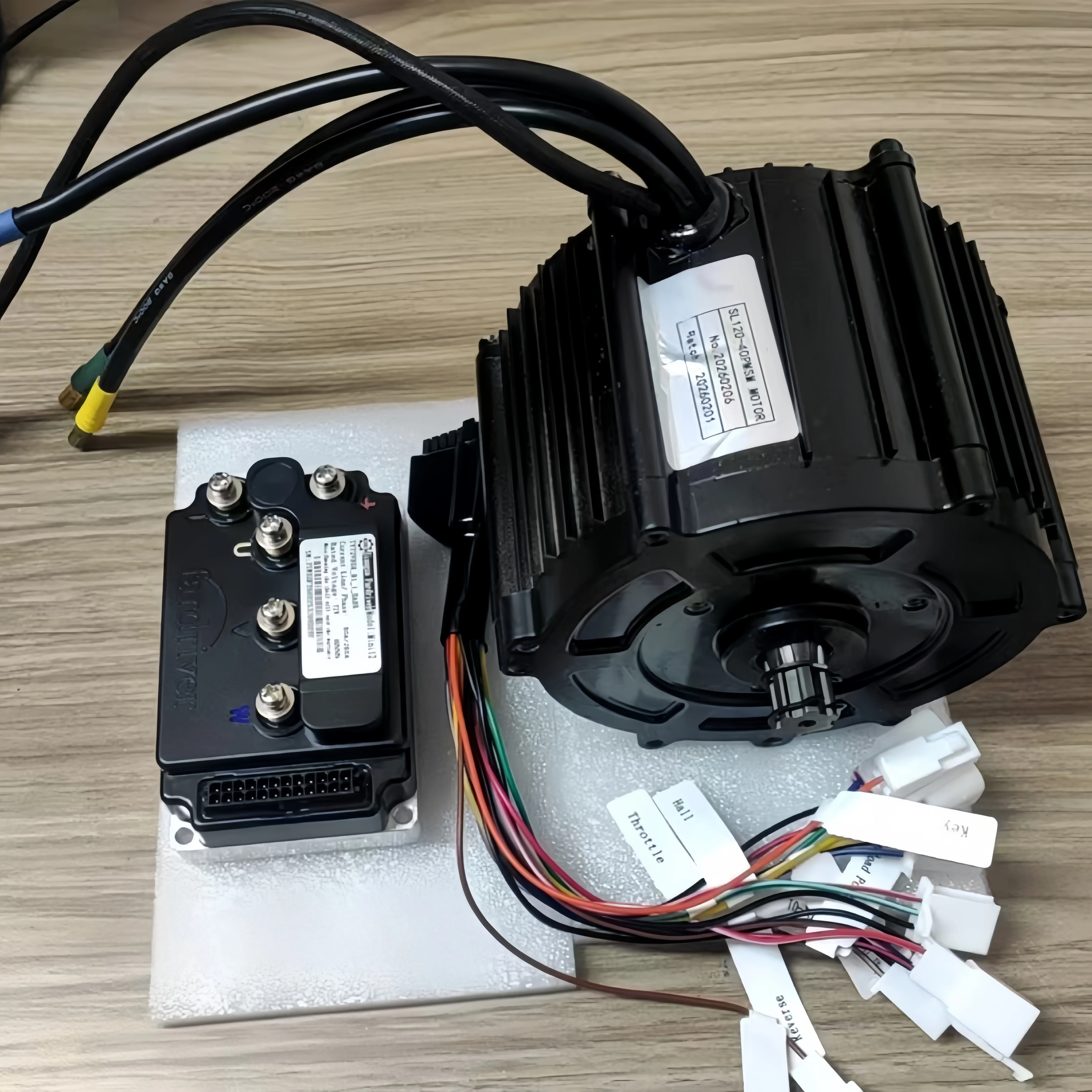 SL120-40 PMSM Motor IPM 72V 2KW Sinewave