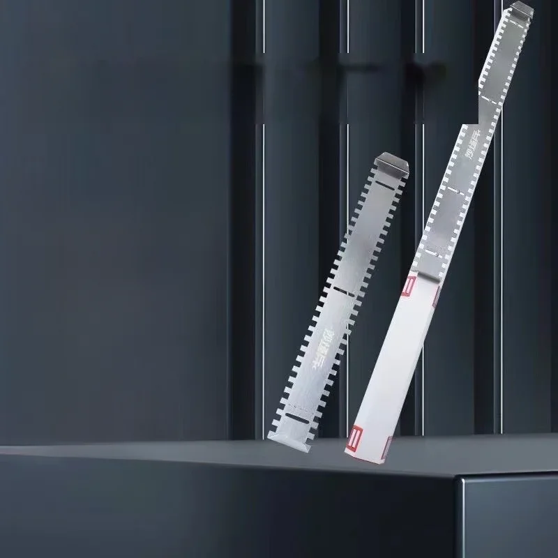 New Tile Tools Wall Tile Leveling Tool Wall Tile Trowel Square Notch Trowel  for Large Wall Tiles Tiling Masonry 60/70/80/90cm