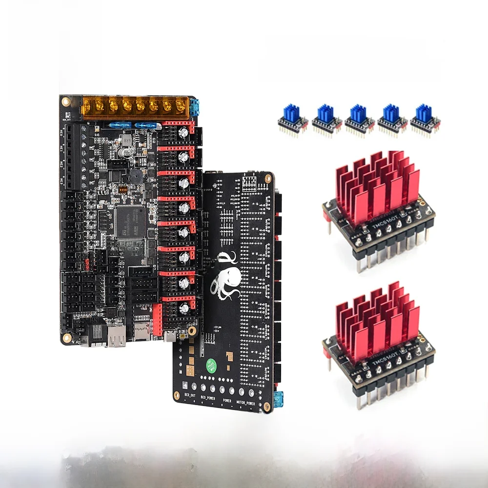 BIGTREETECH ośmiornica Pro BTT PI płyta główna Klipper 3D drukarka wysokociśnieniowa TMC2209 TMC5160 Ender 3 Voron 2.4 płyta — zdjęcie produktu 7