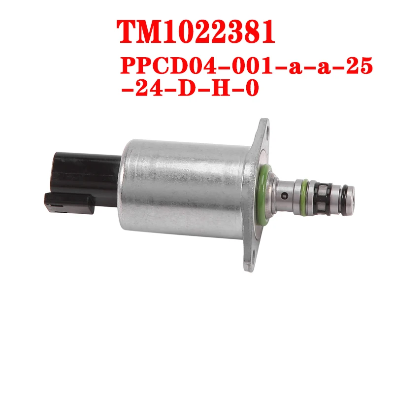 

For Thmos TM1022381 PA66 GF35 60277823 24V Hydraulic Pump Solenoid Valve Flow Control PPCD04-001-a-a-25-24-D-H-0