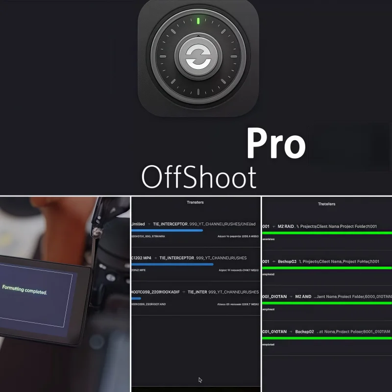 

OffShoot Pro 25.1.1 Metadata Management & Fast Data Transfer Software Hedge Последняя версия | Профессиональный резервный и синхронизация носителей