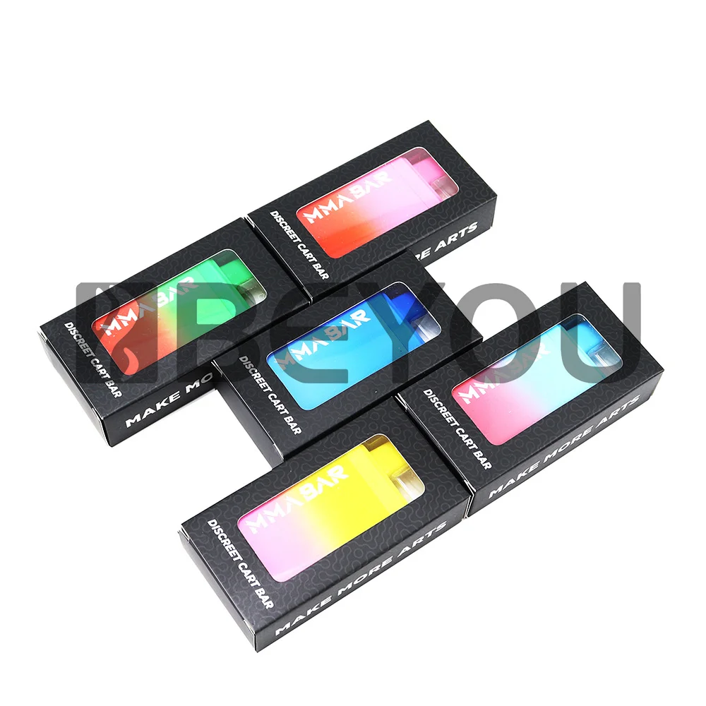 MMABAR Cartridge Mini Decoration Pocket Size 510 Threaded Replacement Empty Tank Accessories 10 colors