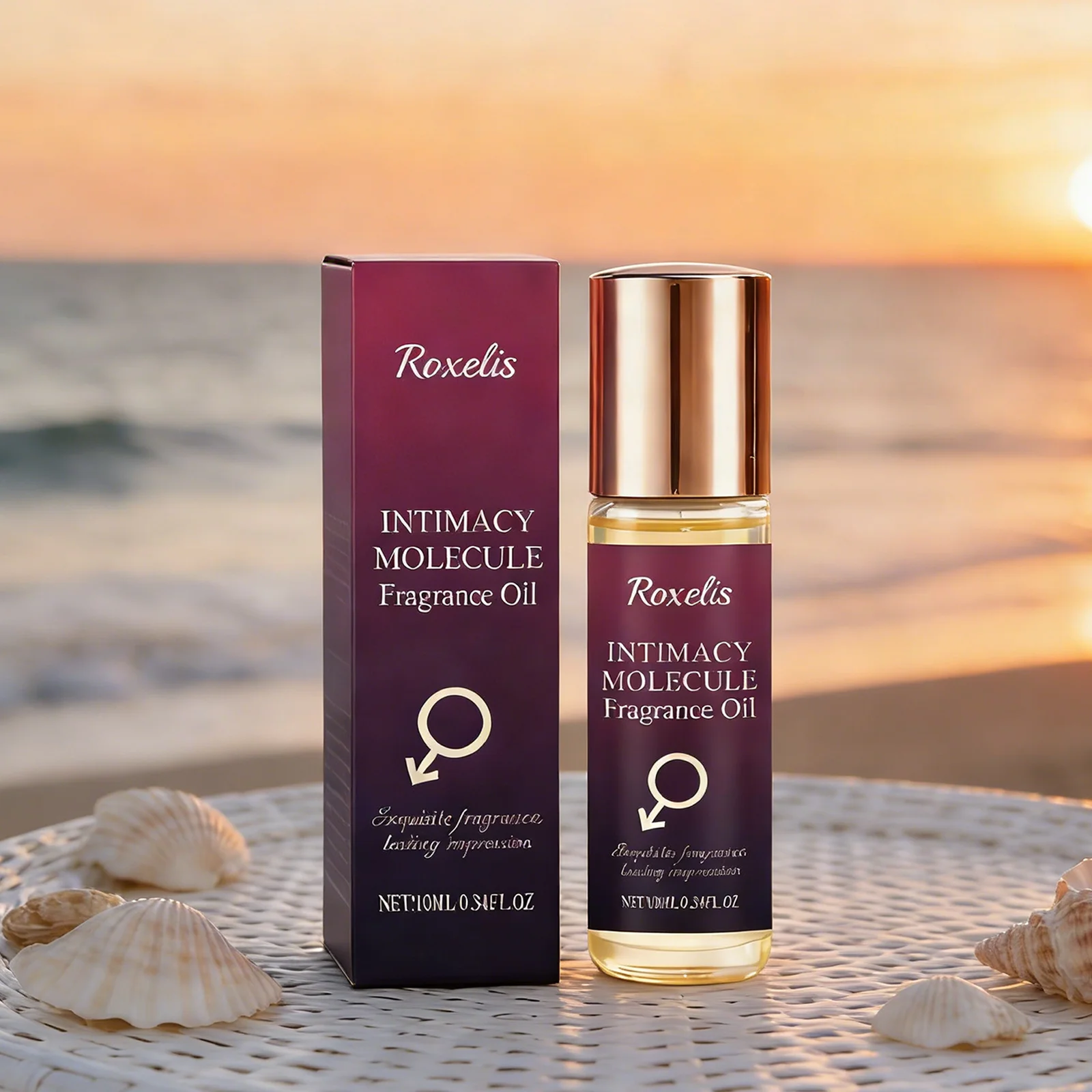 

ROXELIS 10mL Intimacy Molecule Fragrance Oil, Unique Charm, Elegant Style, Long-Lasting Fragrance, Comfortable Experience