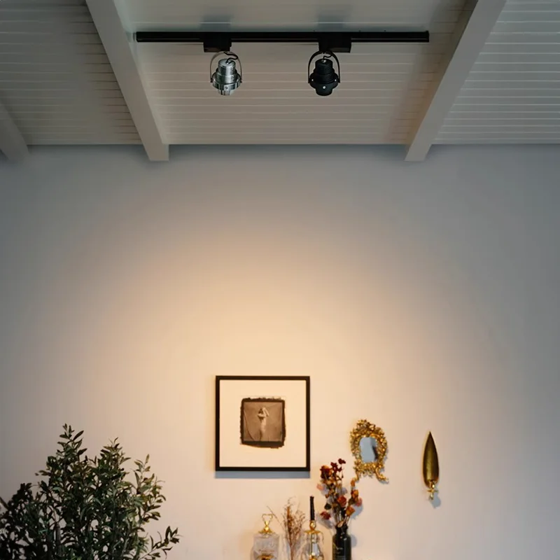 Clothing Store Rail Track Lamps Bar LED Spotlights Background Wall Display Shot Light LED Outfit Long Rod Ceiling Spotlights E27