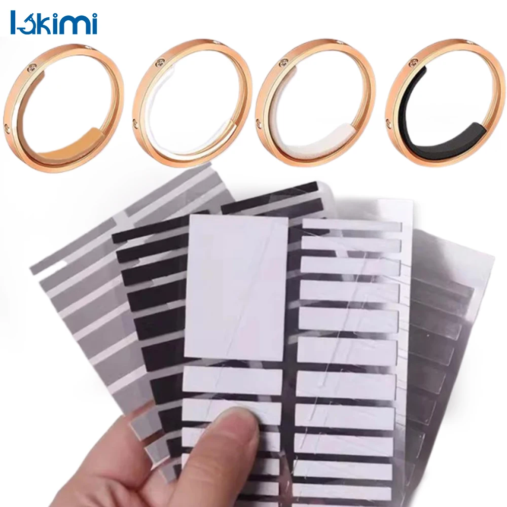 Transparent Invisible Silicone Ring Size Reducer Tightener Resizing Stickers for Big Size Jewelry Tools LK-AA72