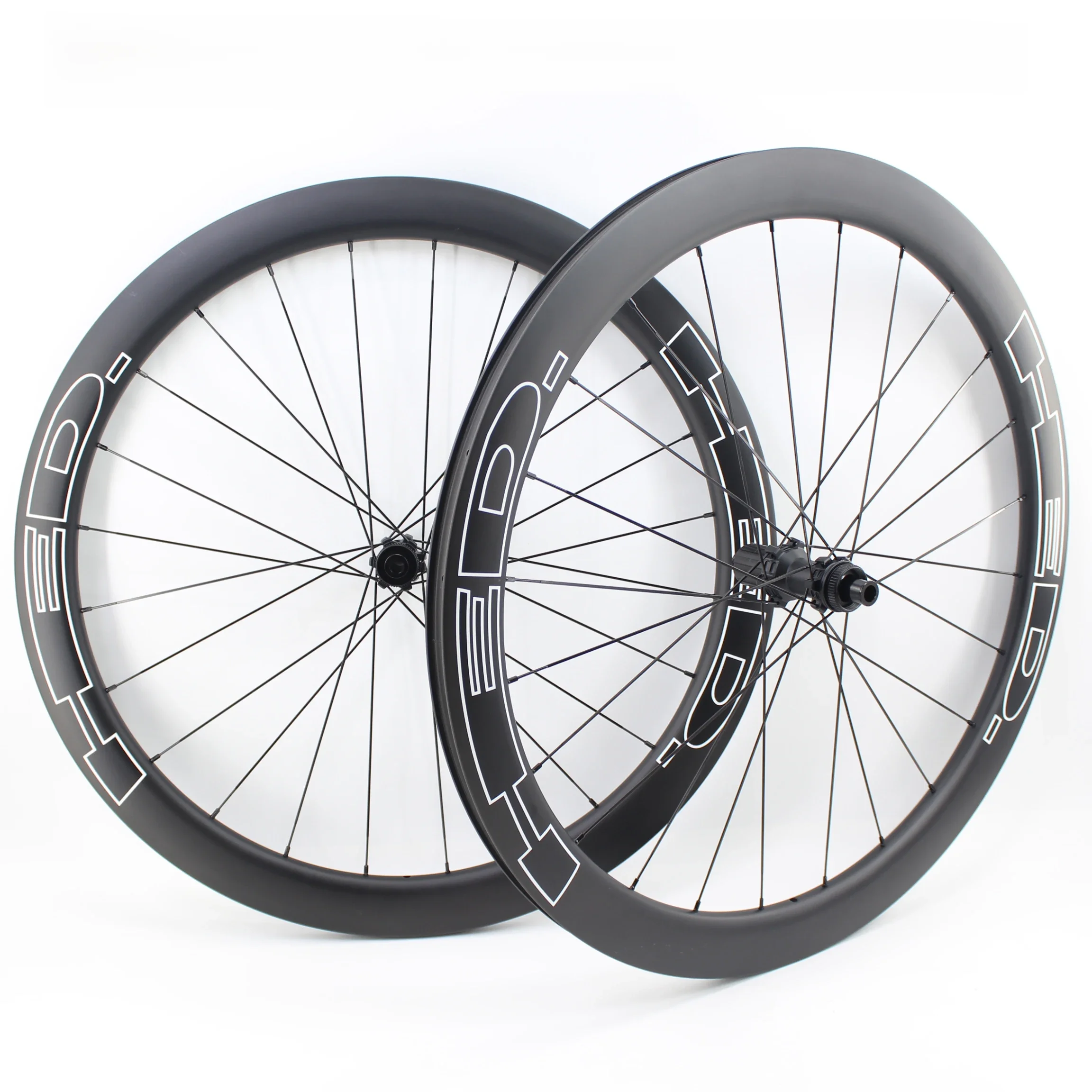 AliExpress UK 700C Road Bike Matt UD Full Carbon Bicycle Direct pull Thru Axle Disc brake wheelset carbon tubular