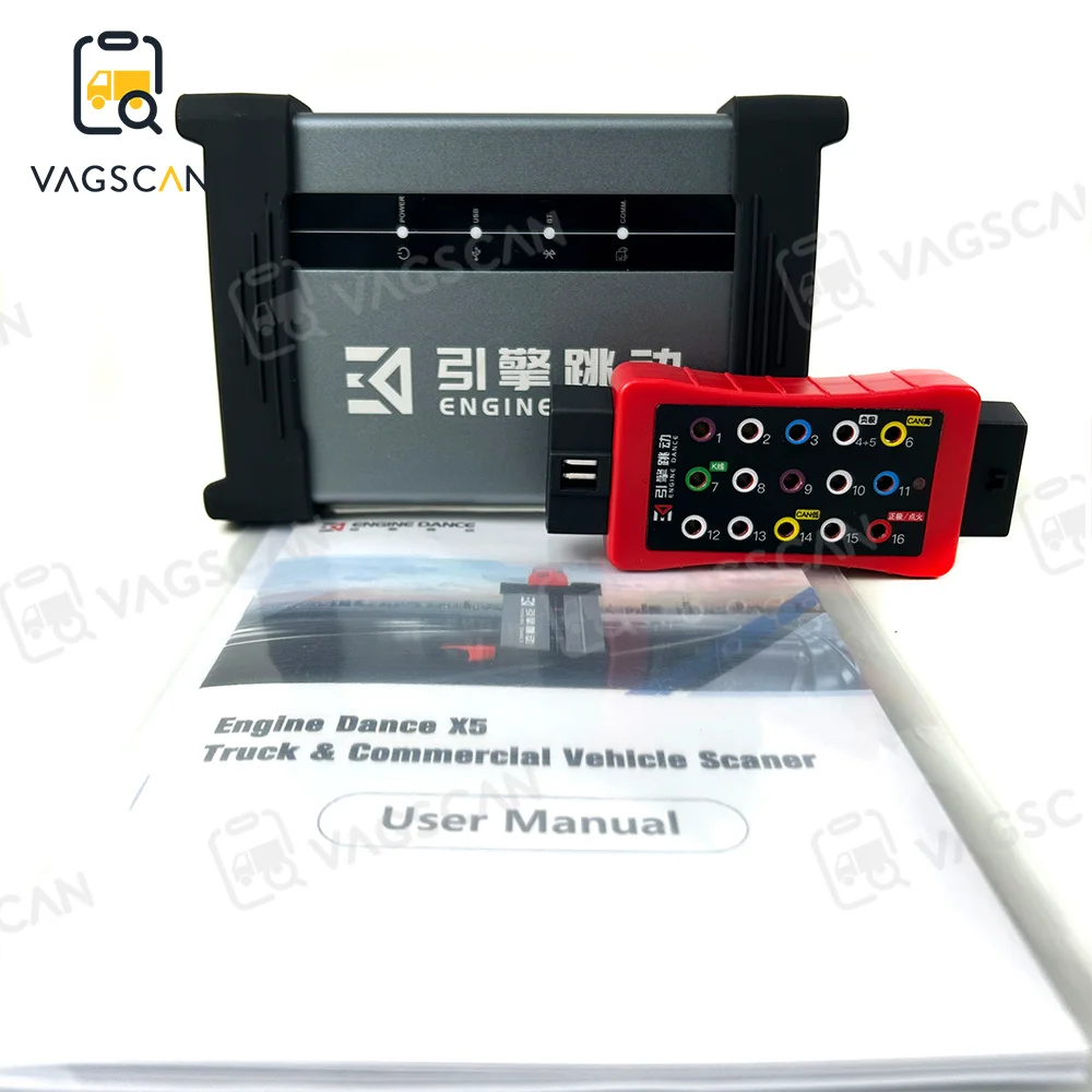 Heavy Truck Scanner for ENGINE DANCE X5 Truck & Commercial Vehicle Scanner Change Speed Limit Diagnostic Tools