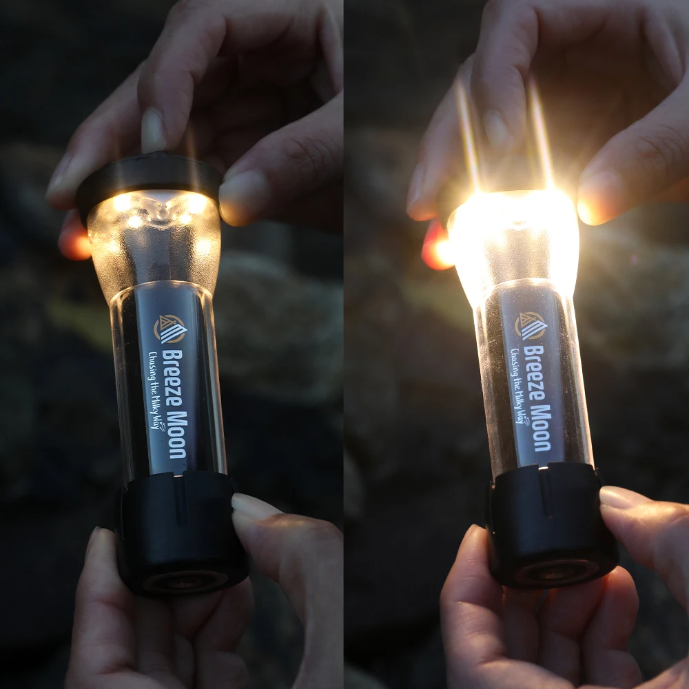 BreezeMoon بقيادة فانوس مع العظام إلى الظل ، العقلية ، التخييم ، أسود ، السم ، متوافق