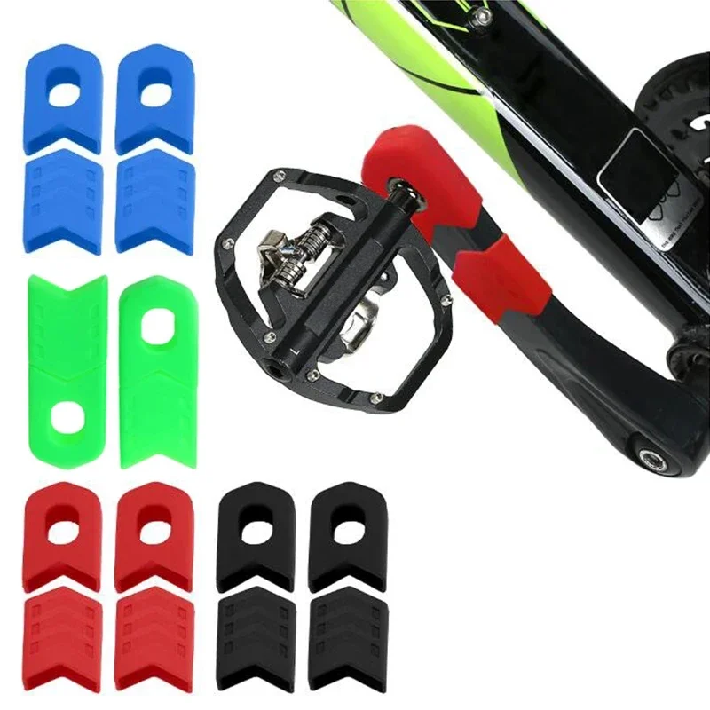 AliExpress NONE Bike Crank Protector Silicone Crankset Sleeve Protector Non-slip MTB Road Bike Crank Arm Protective Cover Bicycle Accessories