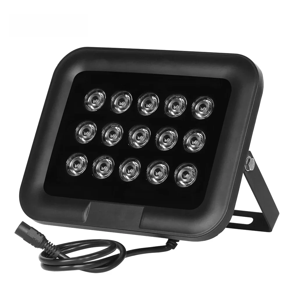 Nowe diody led CCTV 15IR promiennik podczerwieni podczerwieni IP65 850nm metal wodoodporny noktowizor CCTV wypełnij światło dla kamera telewizji przemysłowej — zdjęcie 2