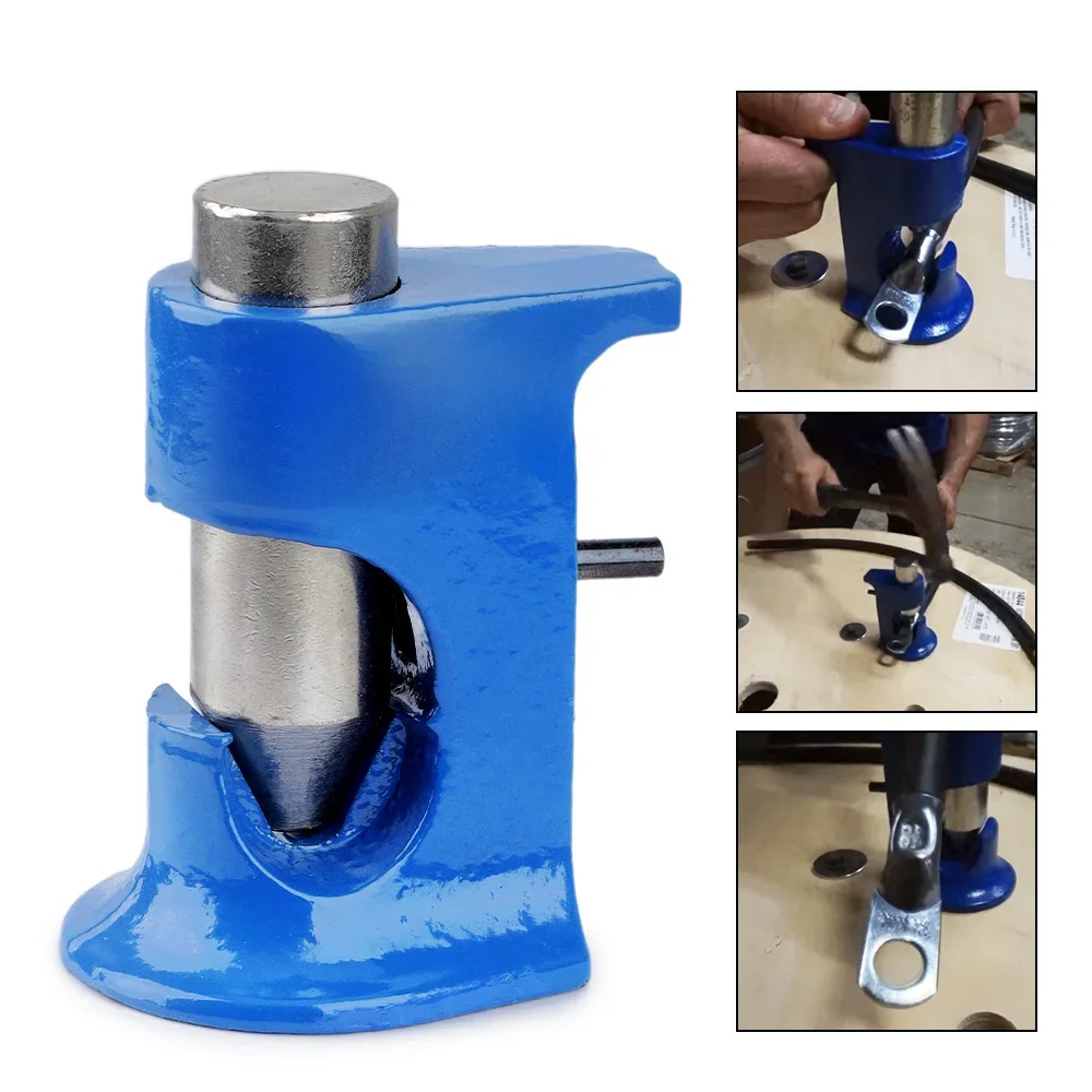 Pince à sertir pour électricien, Terminal de fil, cosse de soudage, marteau, outil de sertissage, pince de rivetage adaptée à calibre 16 à 4/0 Au 20