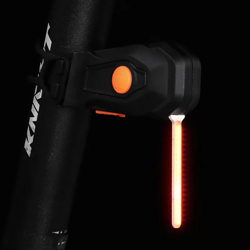 Luz de advertência de segurança noturna para bicicleta, stick bike e scooter, bicicleta elétrica e scooter