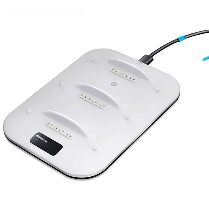 BOBOVR BD3 Stacja dokująca do akumulatora B100 Stacja szybkiego ładowania o mocy 30 W do akcesoriów Quest3 VR, 0-80% w 1 godzinę — zdjęcie produktu 7