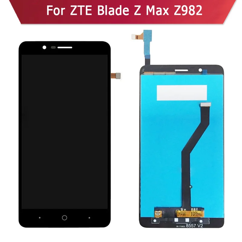

For ZTE Blade Z Max Z982 Display Replacement With Touch Panel Digitizer LCD Screen Repair Cell Phone Parts