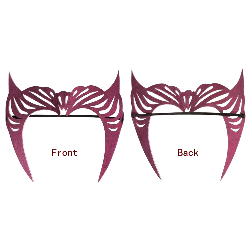 Scarlet Witch Cosplay Costume for Women & Girls Wanda Maximoff Halloween Jumpsuit with Cape Female Superhero Outfit