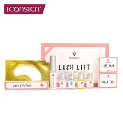 ICONSIGN Upgrade Version Lash Lift Kit Lifting Eyelashes Lasting 6-8 Weeks Lash Perm Eyelash Enhancer Calia Makeup Tools