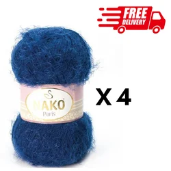 Nako Paris 4 Ball  Free Shipping 40% Premium Acrylic - 60% Polyamide Yarn Crochet Thread Baby Knitwear Handmade  for DIY