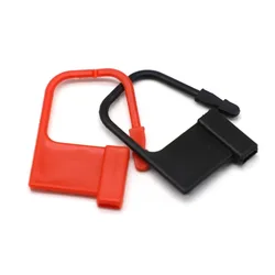 EYRO Plastic Padlock/Individually Numbered Disposable Security Seals Tamper-Proof, Self-Locking Plastic Tags for L