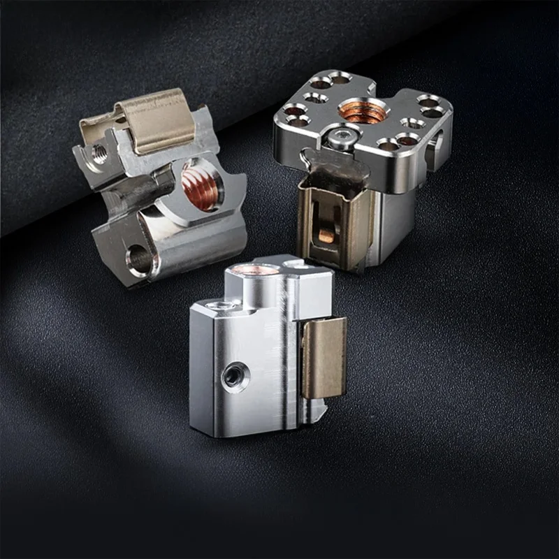 Blok grzewczy Mellow CHP z aluminium/miedzi, kompatybilny z V6/Volcano/Crazy/Dragon Hotend, część do drukarki 3D, rura grzewcza 82W — zdjęcie produktu 7