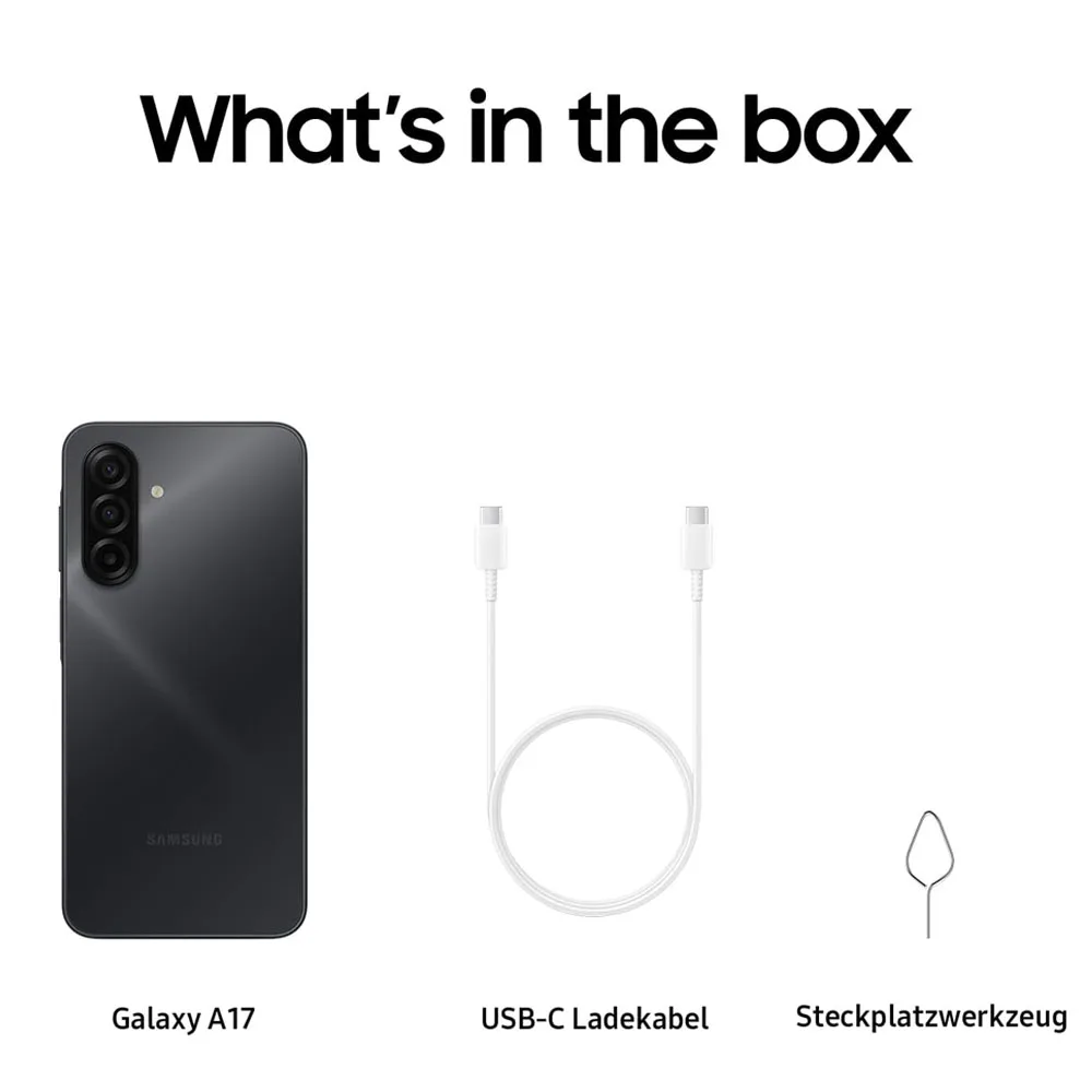 Samsung Galaxy A17 6.7" AMOLED 5000mAh Battery 25W Fast Charging 50MP Camera 50 MP OIS + Ultra‑gran angular Dual SIM