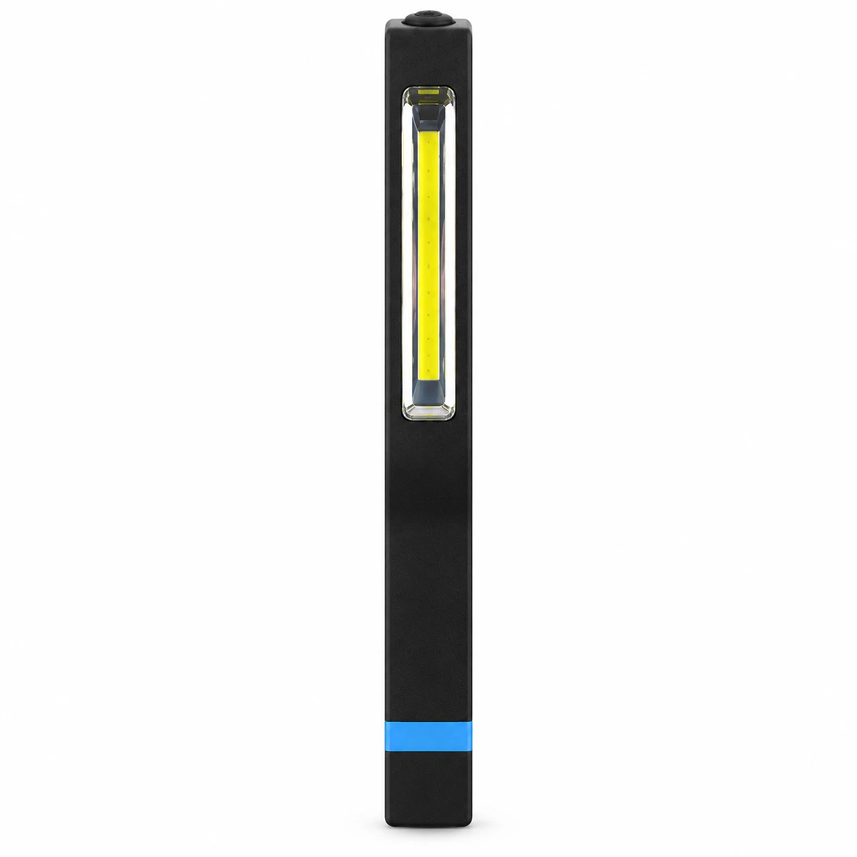 Lampe de travail multifonctionnelle à LED avec clip et aimant, de taille compacte, alimentée par 3 piles AAA, avec design rotatif, idéale pour l'atelier et le garage.