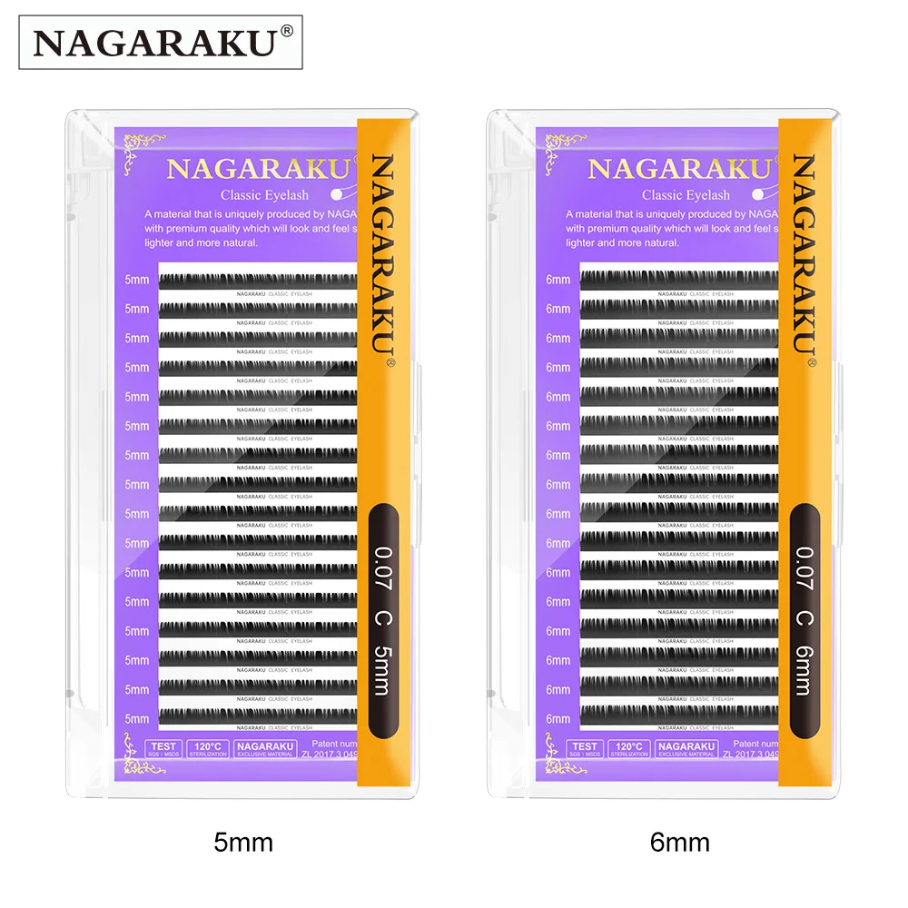 NAGARAKU Einzelwimpern Maquillaje Make-up 5mm 6mm 7mm 8mm Synthetische Nerz-Wimpern Hochwertige Weiche Natürliche Wimpernverlängerung – Detail 10
