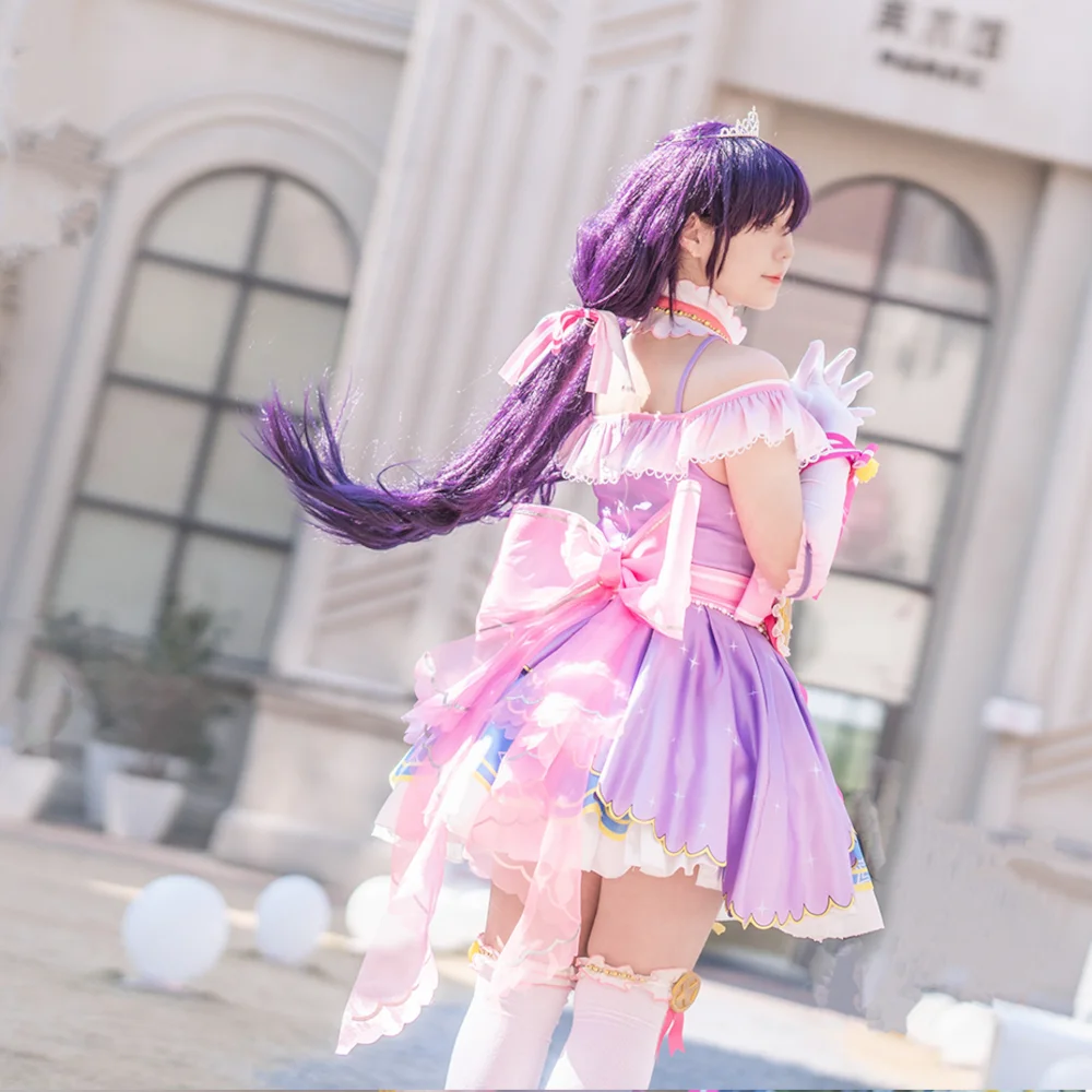 Love Live นับถอยหลังคอสเพลย์เครื่องแต่งกายสําหรับผู้หญิง Nozomi Eli Kotori Honoka Umi Rin Maki Nico Hanayo ชุดแฟนซีปาร์ตี้ฮาโลวีนชุด