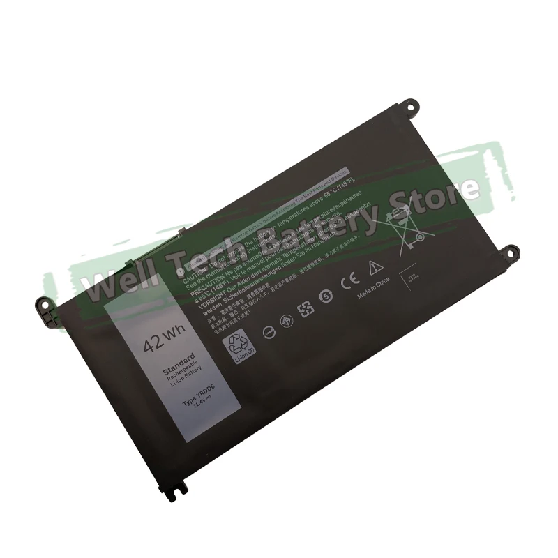 YRDD6 Laptop Battery For DELL inspiron 14-5490 5491 5493 5498 15-5590 5591 5593 5598 5480 5482 5485 5584