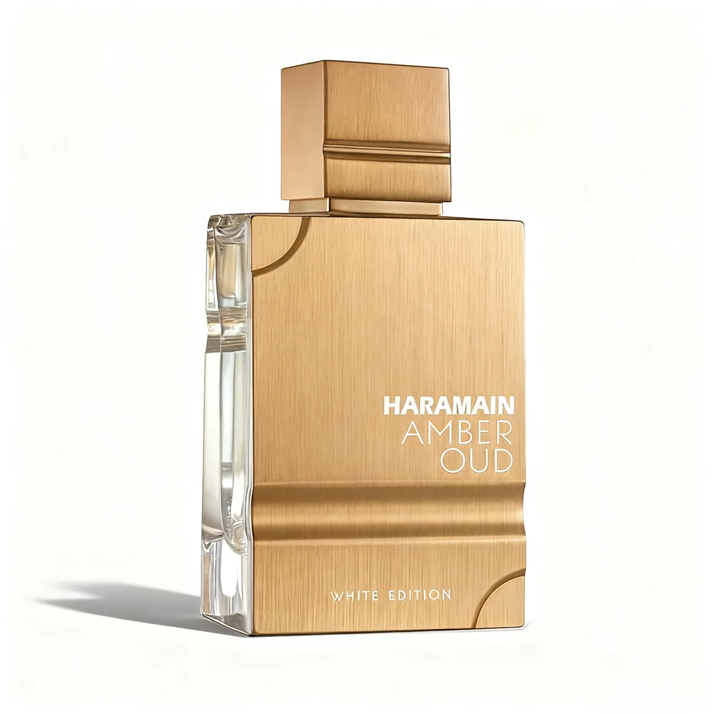 عطر Haramain Style Amber Oud White Edition Eau De Parfum للجنسين، كولونيا فاخرة تدوم طويلاً للرجال والنساء #1