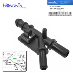 Hose Automobile Water Pipe Joint Connector For Toyota Scion xB Mark X Corolla Rumion Blade Auris 2.4L 1626421090 16264-21090