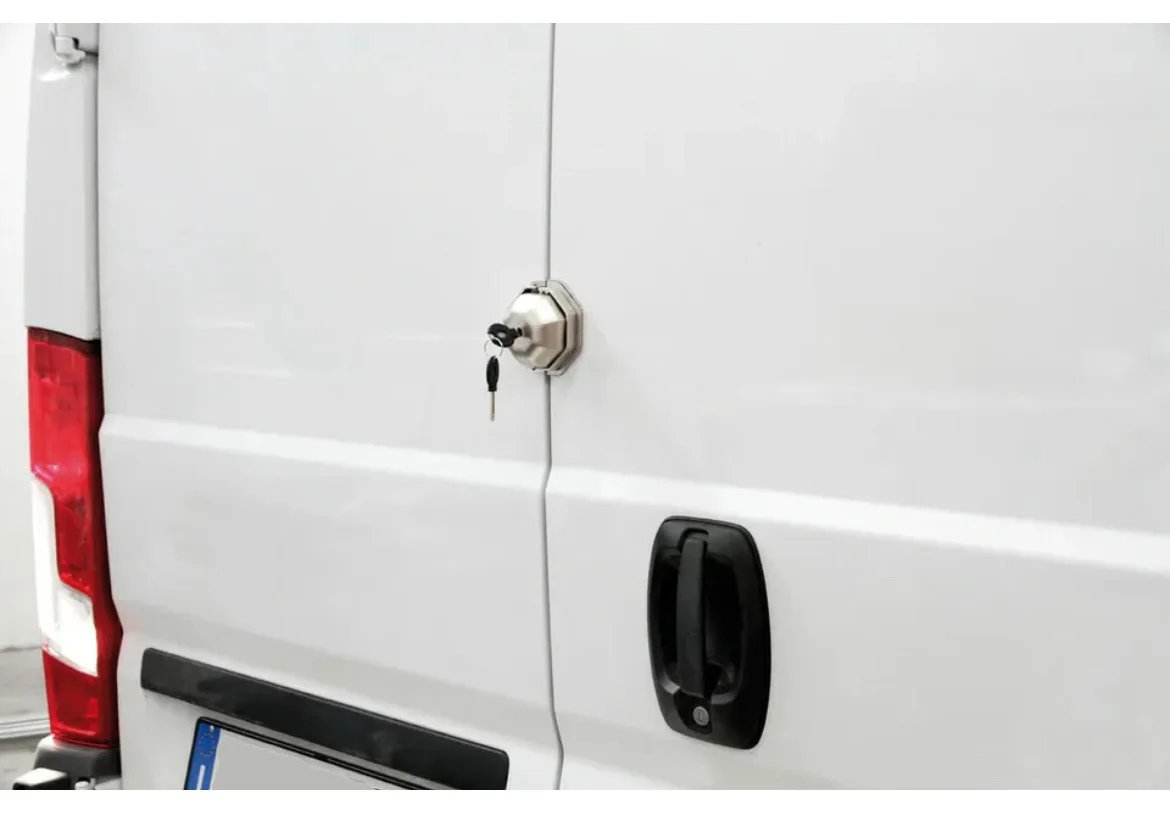 Serrure antivol pour outil de livraison commerciale, Van, camion, travail utilitaire avec clés, boule de sécurité, protection supplémentaire, Anti-effraction